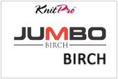 KnitPro Jumbo Birch