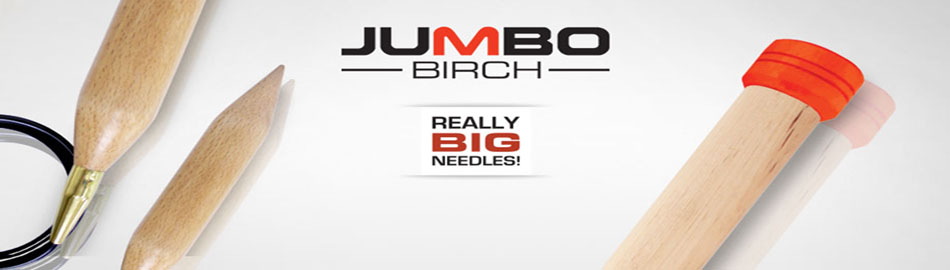  KnitPro Jumbo Birch Nadeln 
