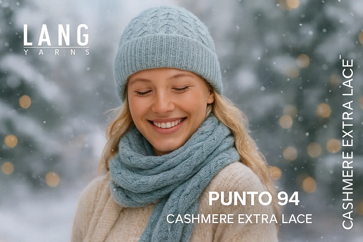 Lang Yarns Punto 94 - Strickmodelle aus Cashmere Extra Lace