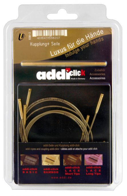 Addi Click Bamboo Seile und Kupplungen