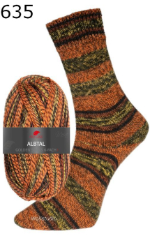 Albtal Golden Socks Pro Lana Farbe 635
