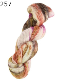 Allora hand dyed Lana Grossa Farbe 257