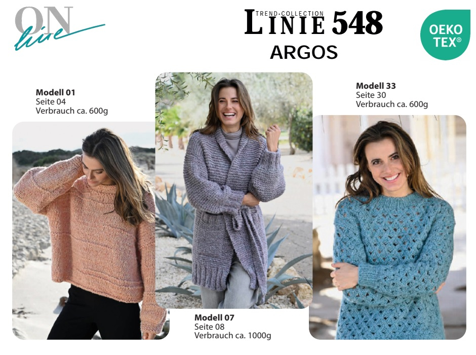 Argos Linie 548 ONline-Garne Farbe 9998