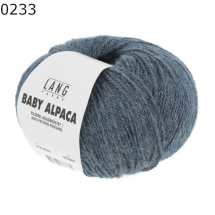 Baby Alpaca Lang Yarns Farbe 233