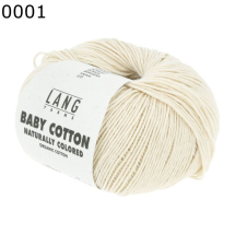 Baby Cotton Naturally Lang Yarns Farbe 1