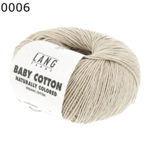 Baby Cotton Naturally Lang Yarns Farbe 6