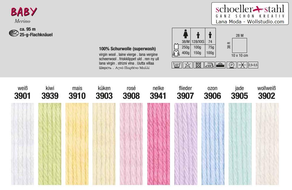 Baby Schoeller-Stahl Farbe 9998