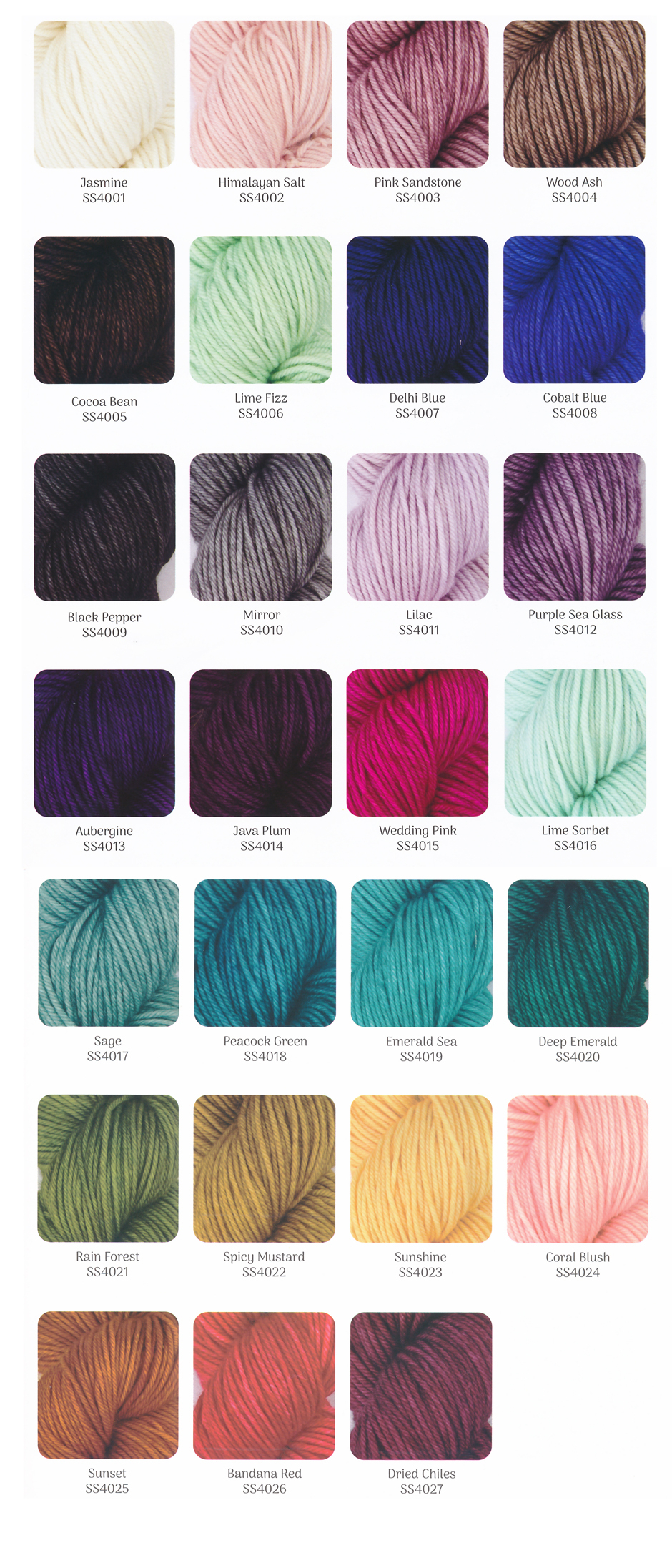 Bella Symfonie Yarns KnitPro uni Farbe 9999