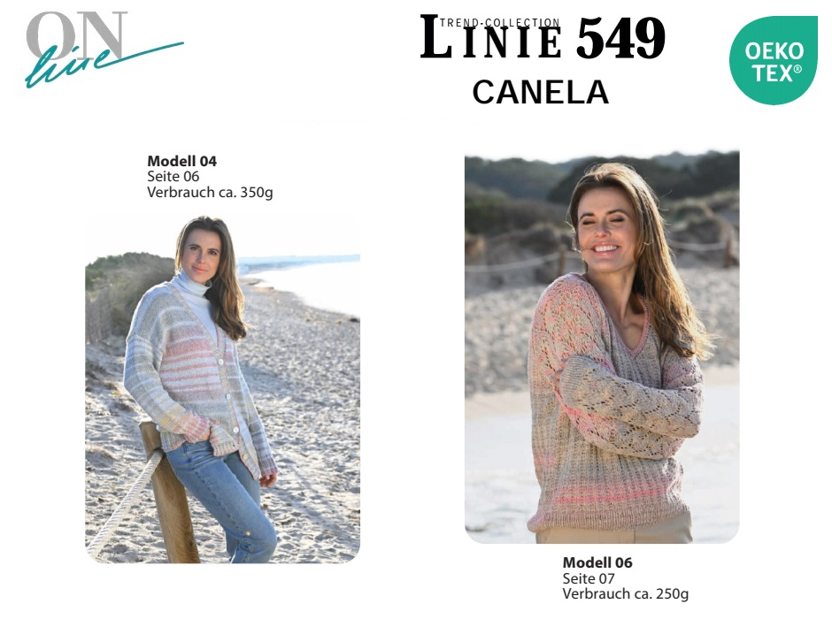 Canela Linie 549 ONline-Garne Farbe 9998