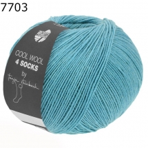 Cool Wool 4 Socks Lana Grossa Farbe 703