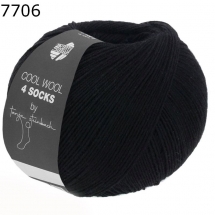 Cool Wool 4 Socks Lana Grossa Farbe 706