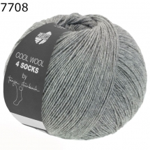 Cool Wool 4 Socks Lana Grossa Farbe 708