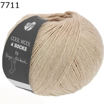 Cool Wool 4 Socks Lana Grossa Farbe 711