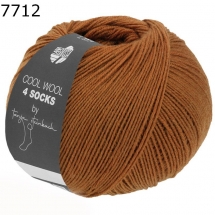 Cool Wool 4 Socks Lana Grossa Farbe 712