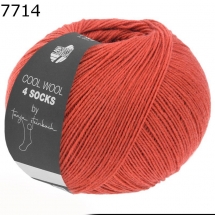 Cool Wool 4 Socks Lana Grossa Farbe 714