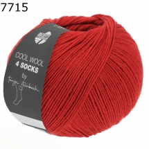 Cool Wool 4 Socks Lana Grossa Farbe 715
