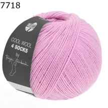 Cool Wool 4 Socks Lana Grossa Farbe 718
