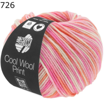 Cool Wool print Lana Grossa Farbe 726
