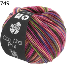 Cool Wool print Lana Grossa Farbe 749
