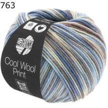 Cool Wool print Lana Grossa Farbe 763