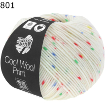Cool Wool print Lana Grossa Farbe 801