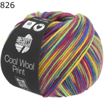 Cool Wool print Lana Grossa Farbe 826