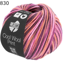 Cool Wool print Lana Grossa Farbe 830