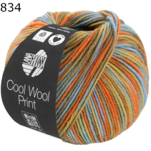 Cool Wool print Lana Grossa Farbe 834