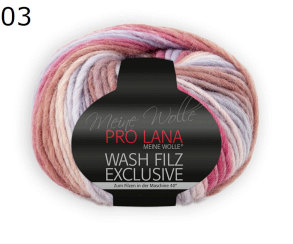 Exclusice Wash Filz Pro Lana Farbe 3