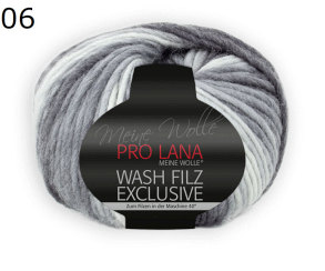 Exclusice Wash Filz Pro Lana Farbe 6