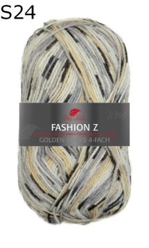 Fashion Z Golden Socks Pro Lana Farbe 24