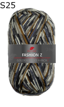 Fashion Z Golden Socks Pro Lana Farbe 25