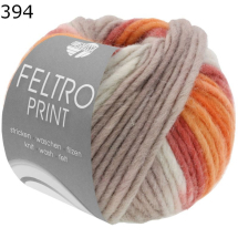 Feltro print von Lana Grossa Farbe 394