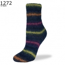 Flotte Socke Blue 6-fach Rellana Farbe 272