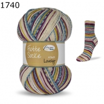 Flotte Socke Lovely Rellana Farbe 740