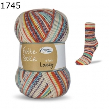 Flotte Socke Lovely Rellana Farbe 745