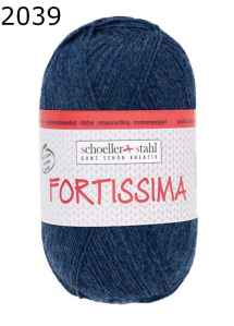 Fortissima Schoeller Stahl Farbe 39