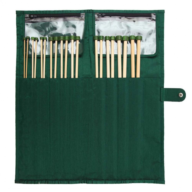 KnitPro Bamboo Jackennadel Set 25cm 4