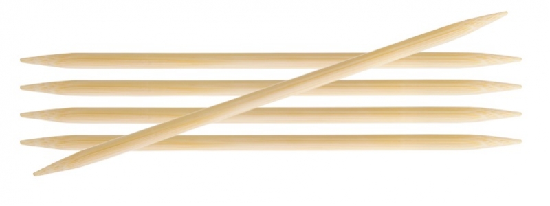 KnitPro Bamboo Nadelspiel 15cm 3