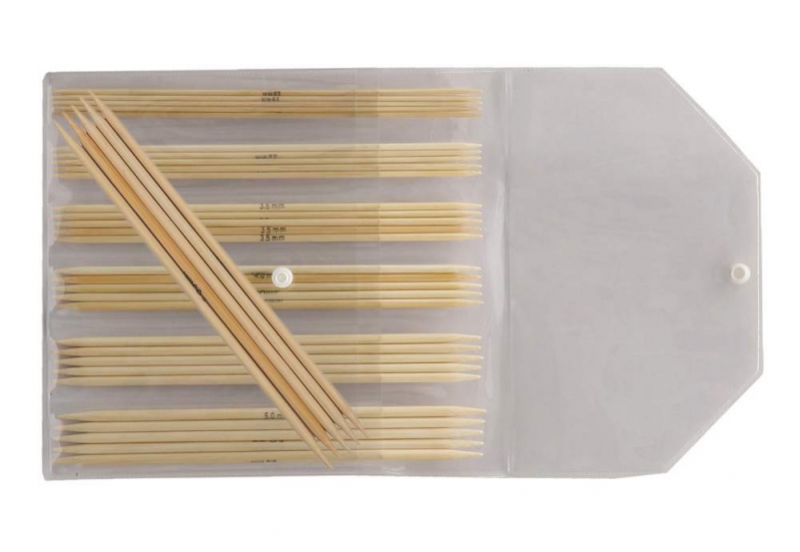 KnitPro Bamboo Nadelspielset 15cm 3