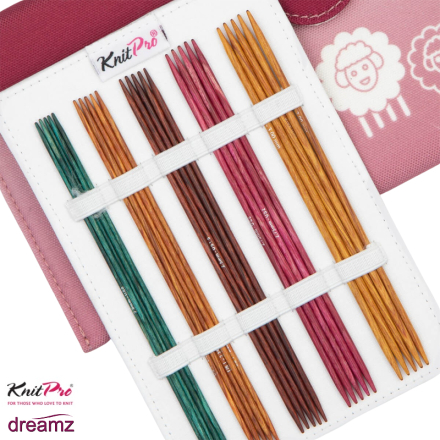 KnitPro Dreamz Nadelspiele Deluxe Set 15cm 3