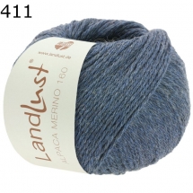 Landlust Alpaka Merino 160 Lana Grossa Farbe 411