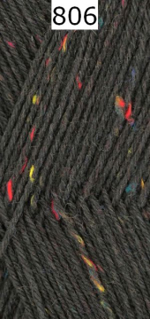 Linie 3 Supersocke 100 Tweed ONline Farbe 806