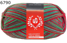 Meilenweit 100 Lana Grossa Christmas Farbe 790