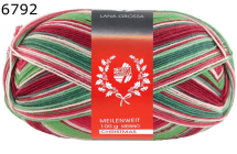 Meilenweit 100 Lana Grossa Christmas Farbe 792