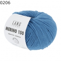 Merino 150 Lang Yarns Farbe 206