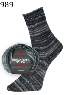 Merino Socks Fashion Golden Socks Pro Lana Farbe 989