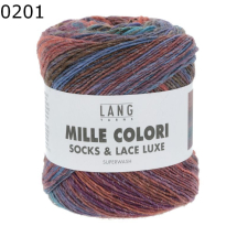 Mille Colori Socks & Lace Luxe Lang Yarns Farbe 201