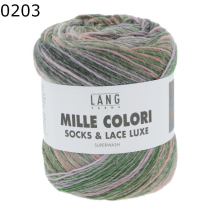 Mille Colori Socks & Lace Luxe Lang Yarns Farbe 203