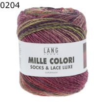 Mille Colori Socks & Lace Luxe Lang Yarns Farbe 204